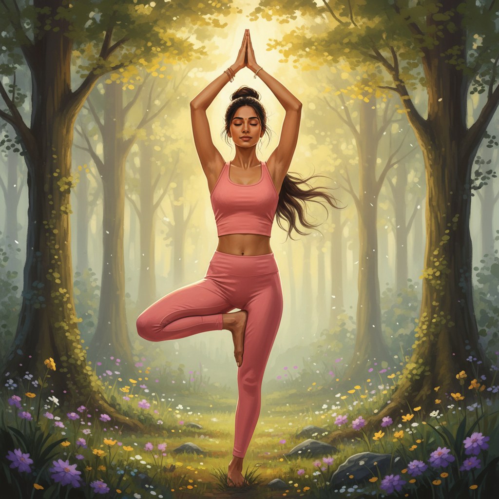 وضعیت درخت یوگا