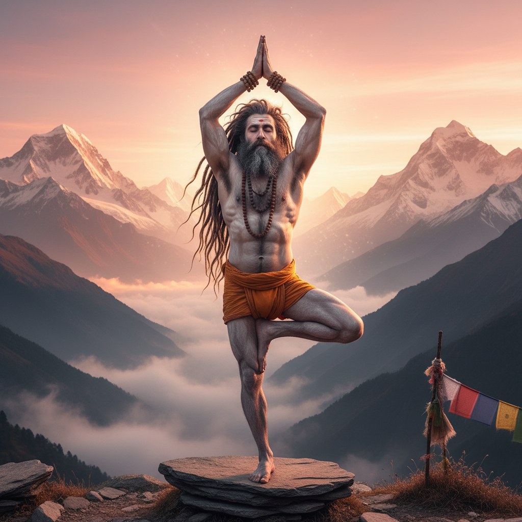 بهگیراتا و افسانه آسانا درخت